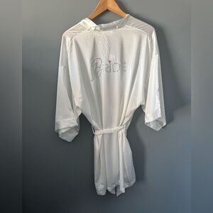 Victoria’s Secret I do bride robe bejeweled glitter